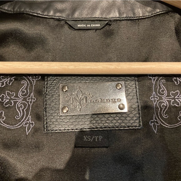 NEW Mackage black leather jacket, size XS - Picture 13 of 16